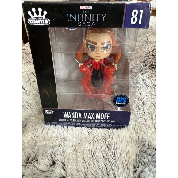 Funko Other - Funko Marvel Studios The Infinity Saga Wanda Maximoff Bobble Head Figure‎ 81Fair